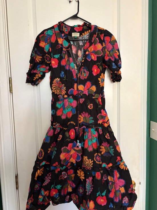 FARM Rio Dresses & Skirts - Farm Rio Lily's Garden Multicolor Floral Midi Dress